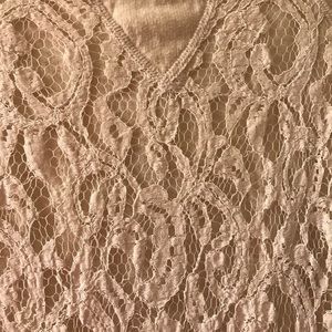 White lace tunic